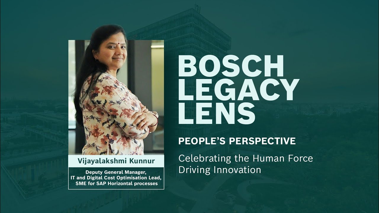 Bosch Legacy Lens: Episode 2 ft. Vijayalakshmi Kunnur