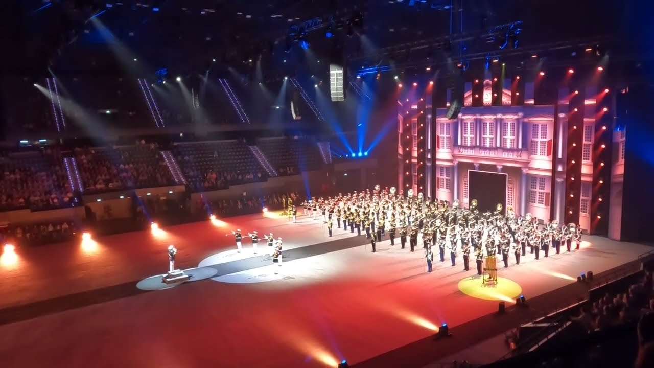 Nationale Taptoe at Rotterdam Ahoy, the best military Tattoo in the World!