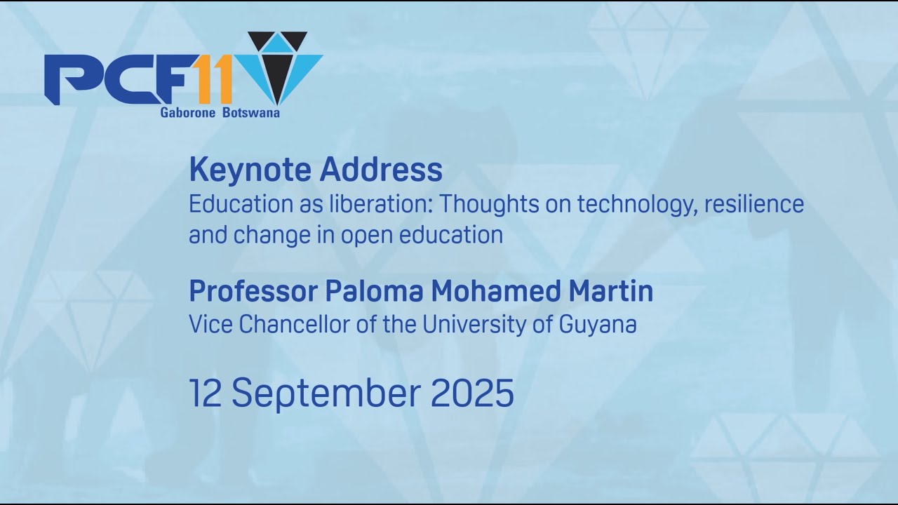 Keynote 3 - Education as Liberation by Professor Paloma Mohamed Martin