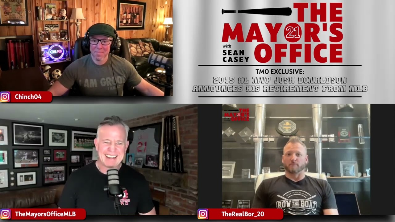 Mayor's Office Exclusive: Josh Donaldson joins us to announce his retirement