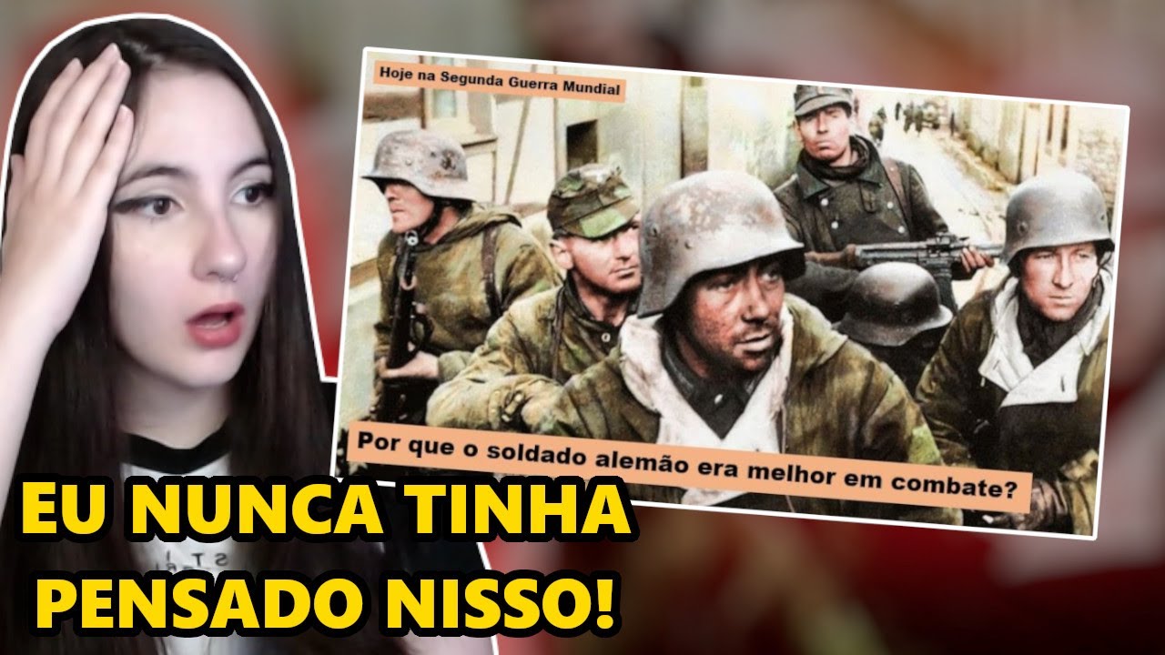 CÁTIA REAGE A Por que o soldado alemão era melhor em combate?