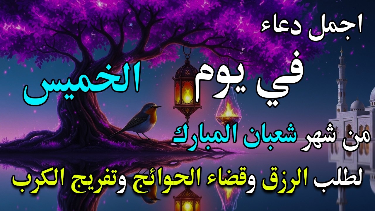 دعاء فى صباح يوم الأربعاء 8 من شهر رمضان لطلب الرزق والفرج وقضاء الحوائج وتفريج الهم بإذن الله 💚