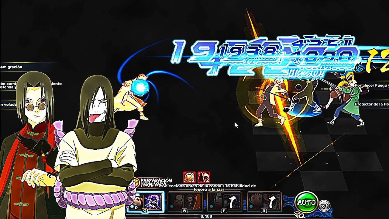 Itachi Chinese & Orochimaru GNW in ACTION! | Naruto Online