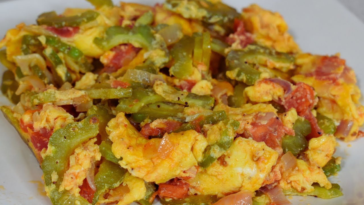 Ginisang Ampalaya Recipe - Traditional Filipino Dish Made with Bitter Melon