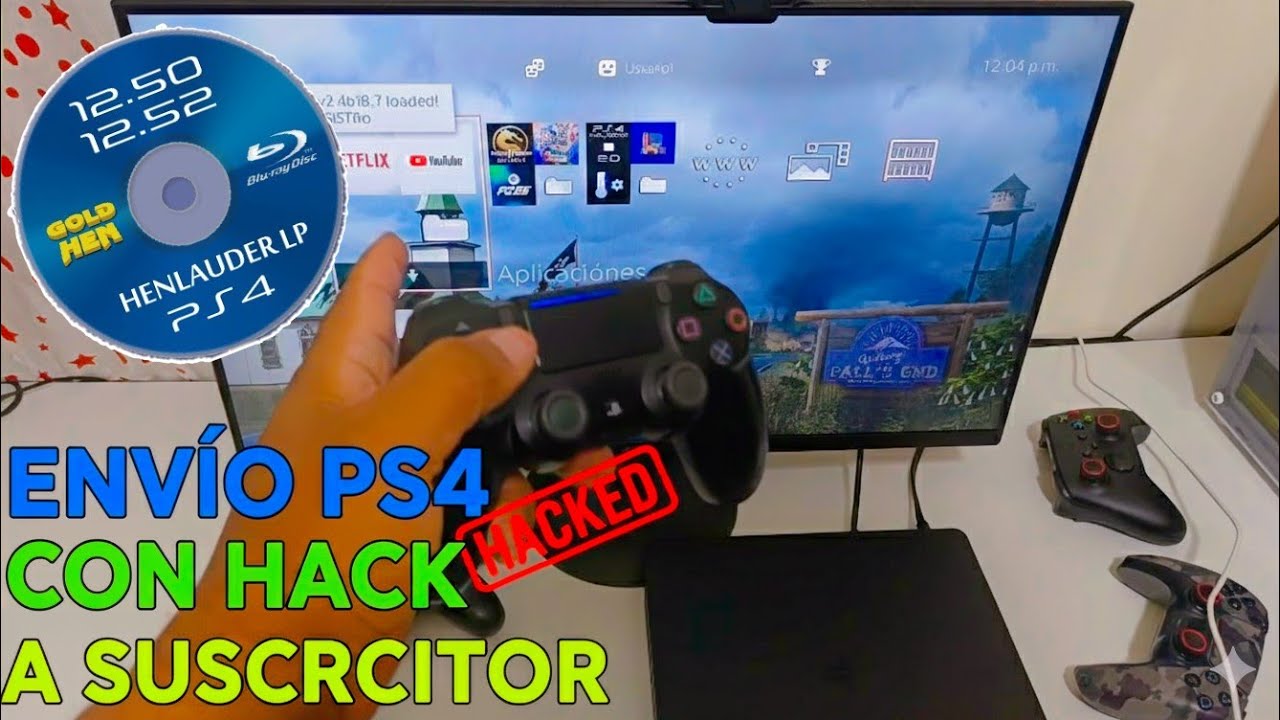 PS4 CON HACK 12.50 PARA UN SUSCRIPTOR 