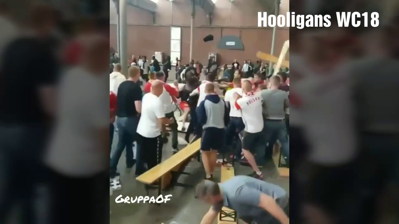 Fight between Fans Poland vs Fans Senegal Full Videos 19.06.2018 WC2018