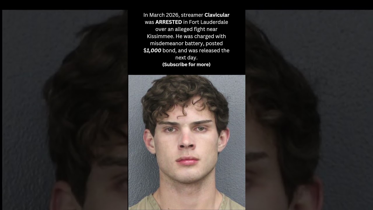 Clavicular&rsquo;s ARREST: What REALLY Happened? #shorts #viral #news #influencer #law #court #crime