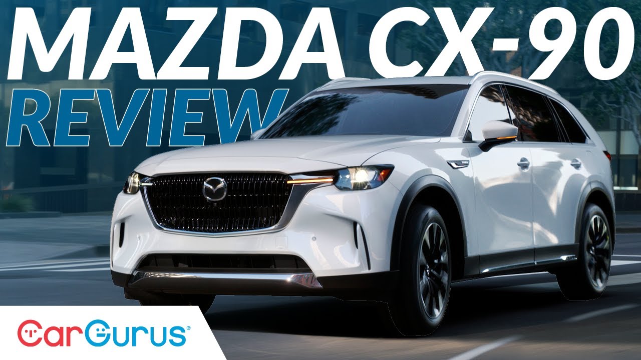 Обзор Mazda CX-90 2024 года: будущее трёхрядных автомобилей Mazda
