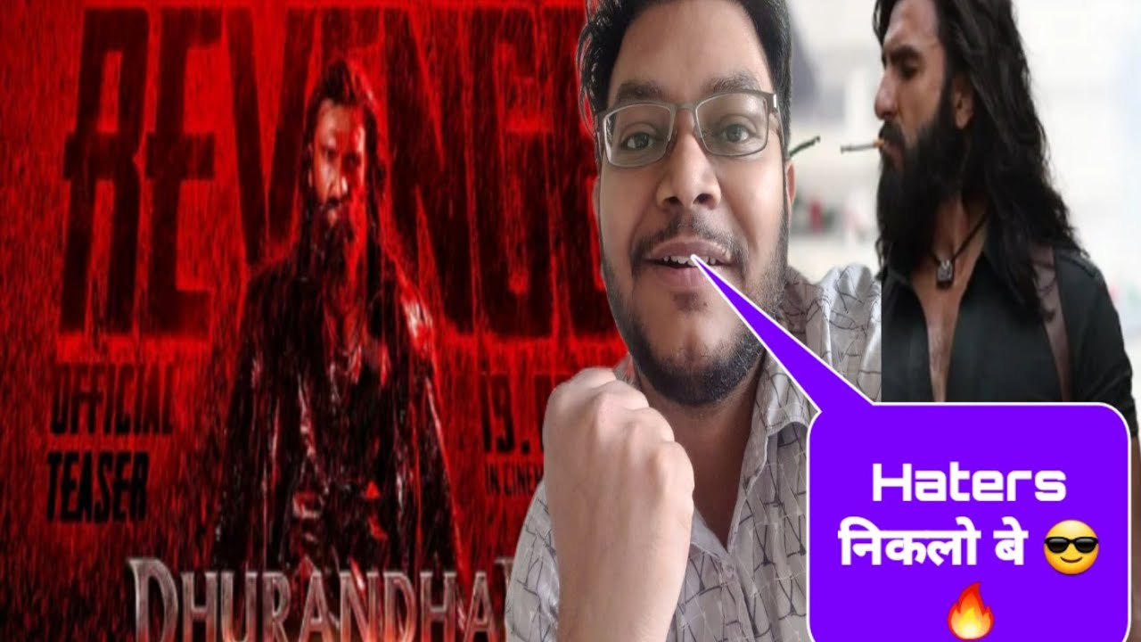 DHURANDHAR 2 TEASER REACTION | DHURANDHAR 2 TEASER REVIEW | DHURANDHAR THE REVENGE TEASER REVIEW 🔥