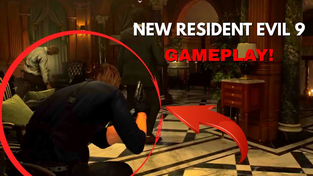 Resident Evil 9 Gameplay as Leon | New Combat & Enemies