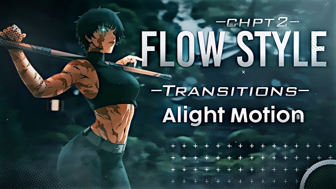 Flow Transitions made EASY on Alight Motion - AMV Tutorial!