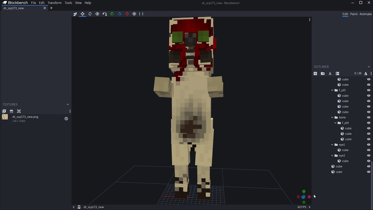 New SCP-173 Model preview - SCP: Dystopia