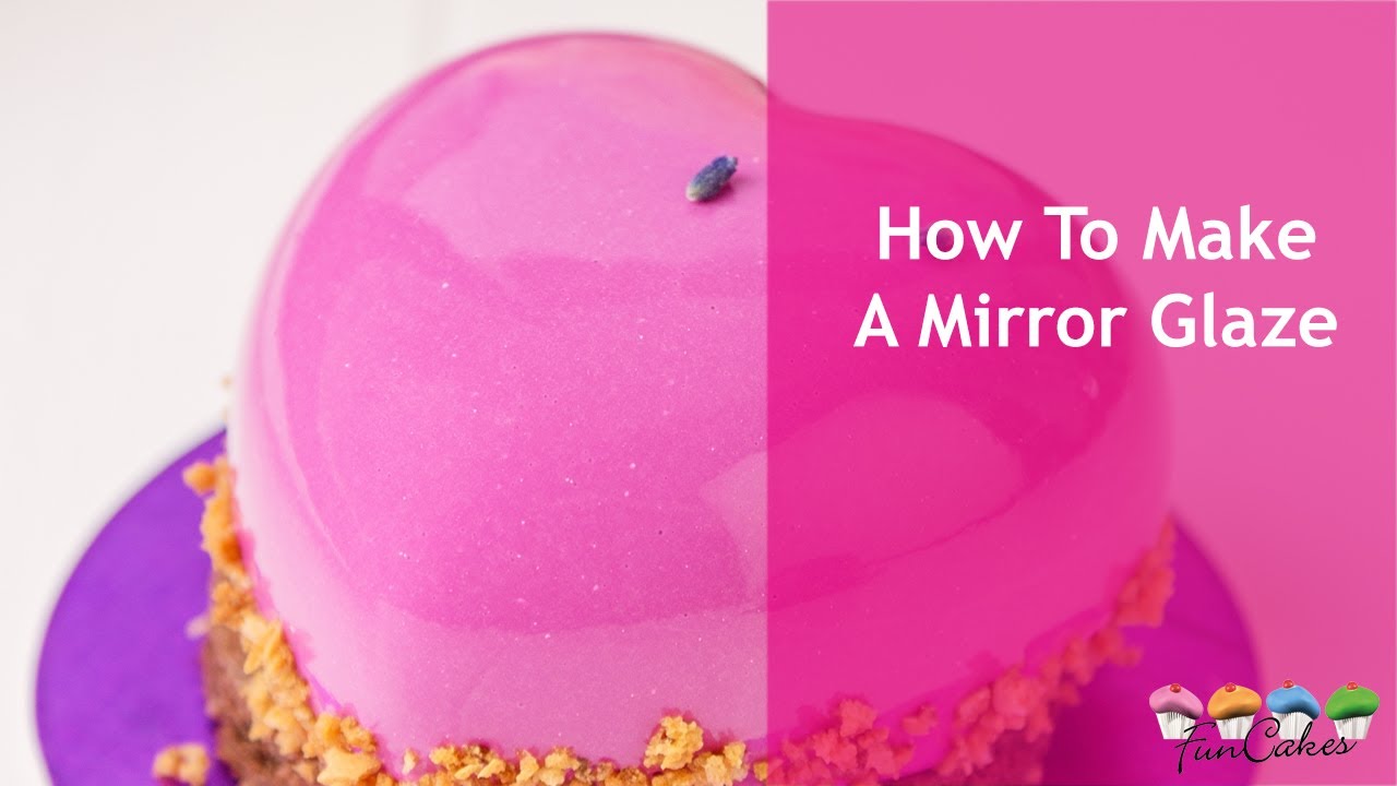 How To Make A Mirror Glaze With FunCakes