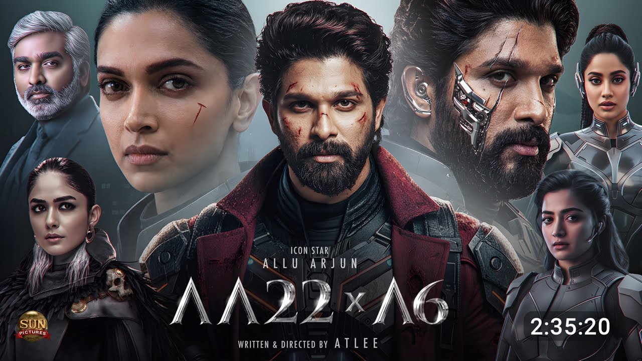 AA22 Full Movie Hindi Dubbed 2026 New Update | Allu Arjun New Movie | Deepika Padukone | South Movie