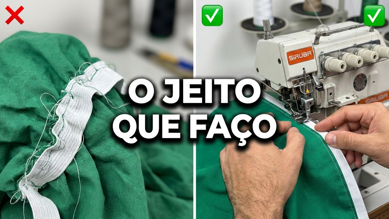 Pare de brigar com o aparelho de elástico: O que você precisa saber para facilitar sua costura.