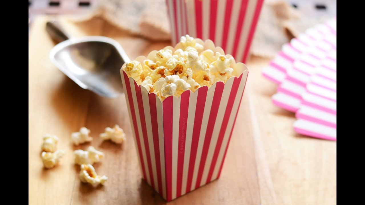 Butter popcorn, homemade butter popcorn Under 10 Mins!