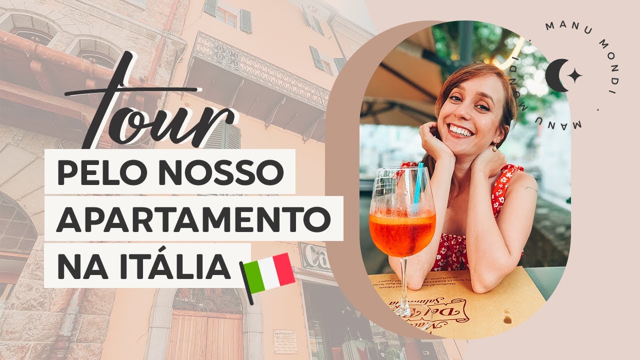 TOUR pelo nosso apartamento NA ITÁLIA!