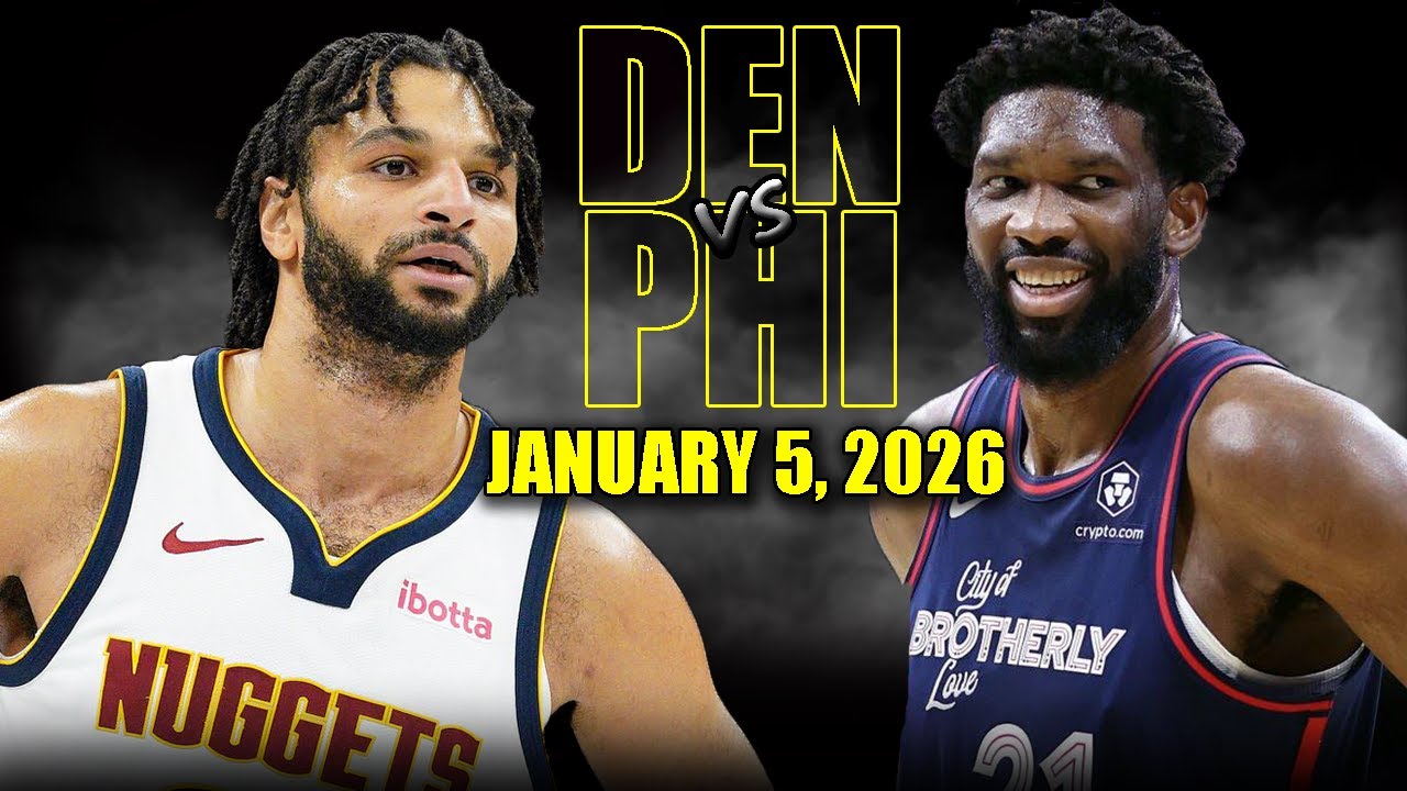 Denver Nuggets vs Philadelphia 76ers Full Game Highlights – January 5, 2026 | NBA Season