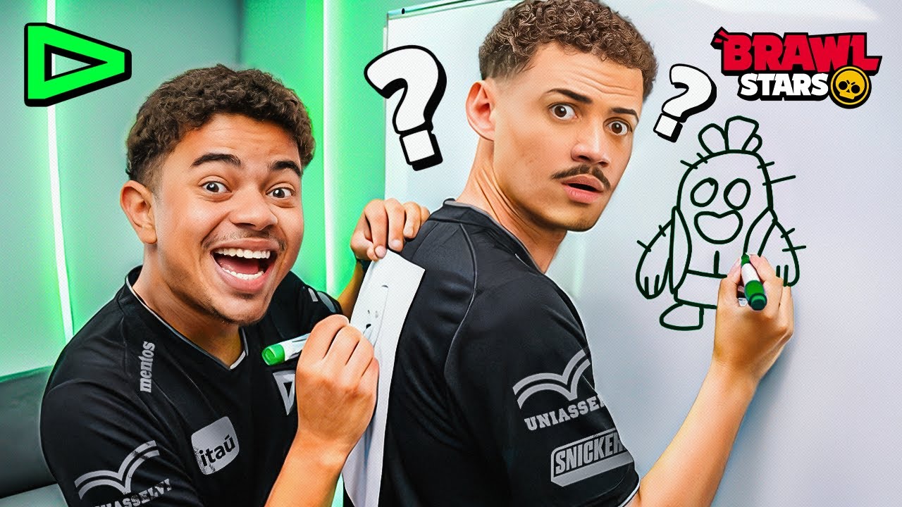 DESAFIO DO DESENHO COM A LOUD BRAWL STARS!