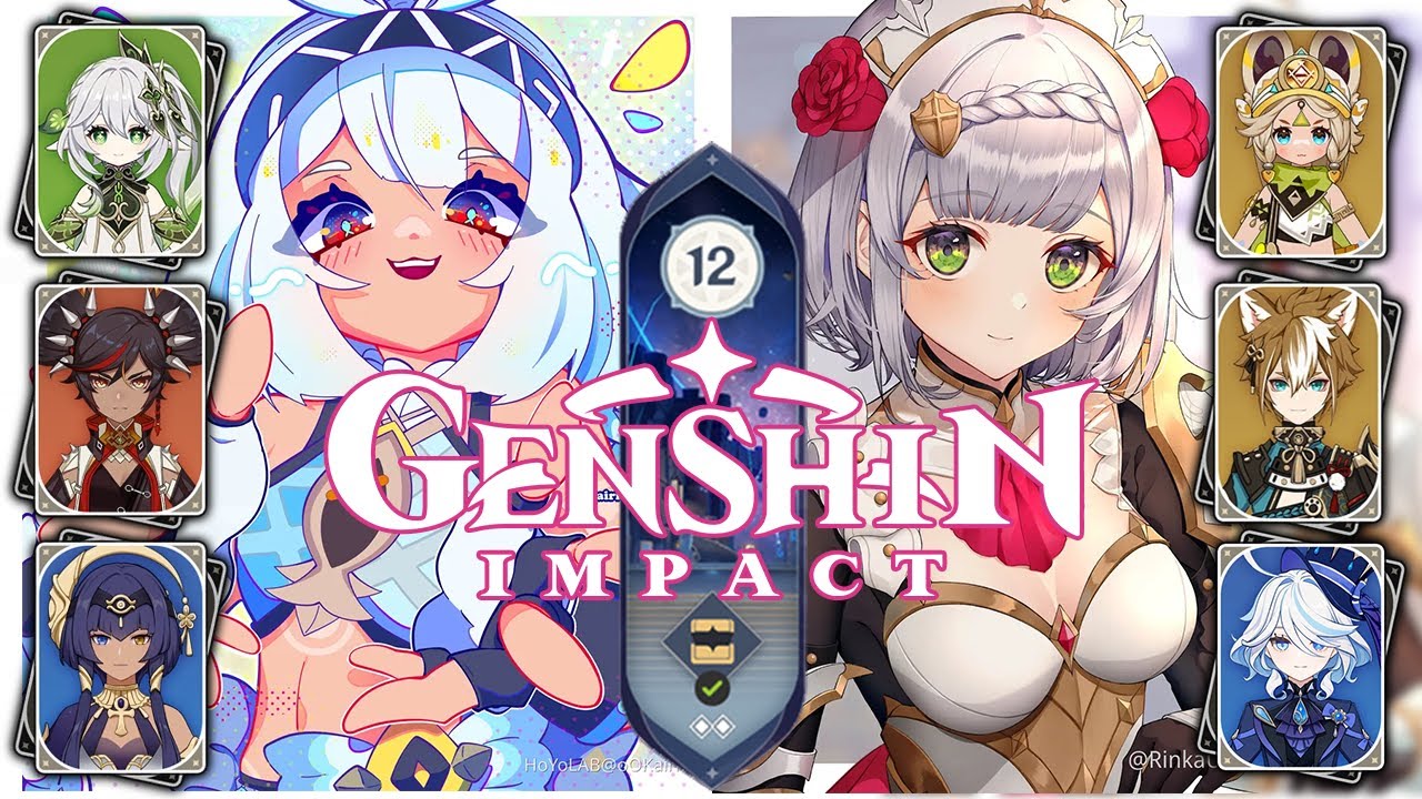 Genshin: Impact | Patch 4.8/5.0 Spiral Abyss 12 |MUALANI Burn Vape & NOELLE Hypercarry