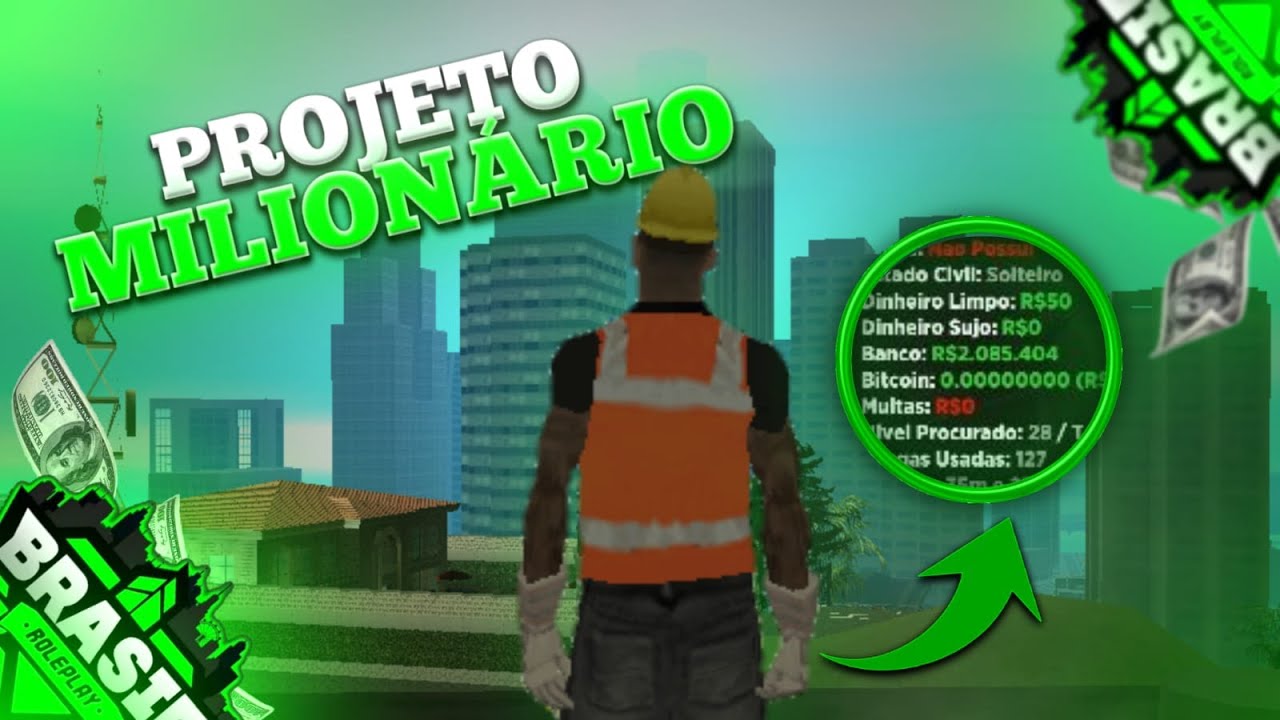 Comecei DEVENDO TUDO no Brasil RP (SAMP) – Projeto Milionário #1
