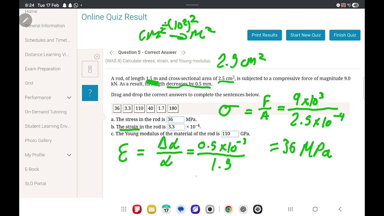 11S Mechanics (Applied Math) T2W7 CA Quiz (exp. by tareq)