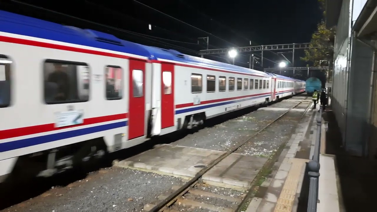 Çorlu'da Akşam Buluşması/Edirne-Halkalı ve Halkalı-Edirne treni