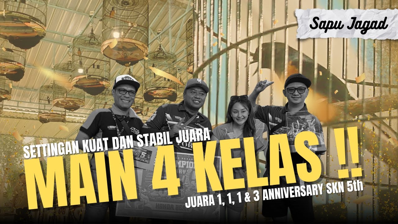 Sapu Jagad Kuat & Stabil Juara Sampai 4 Kelas‼️Settingannya Cukup Simple 