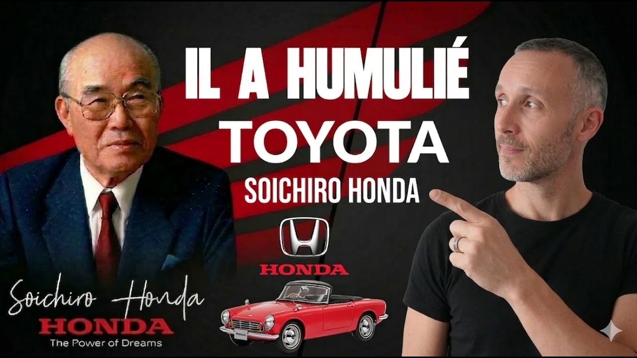 Rejeté par Toyota… il crée un géant mondial HONDA