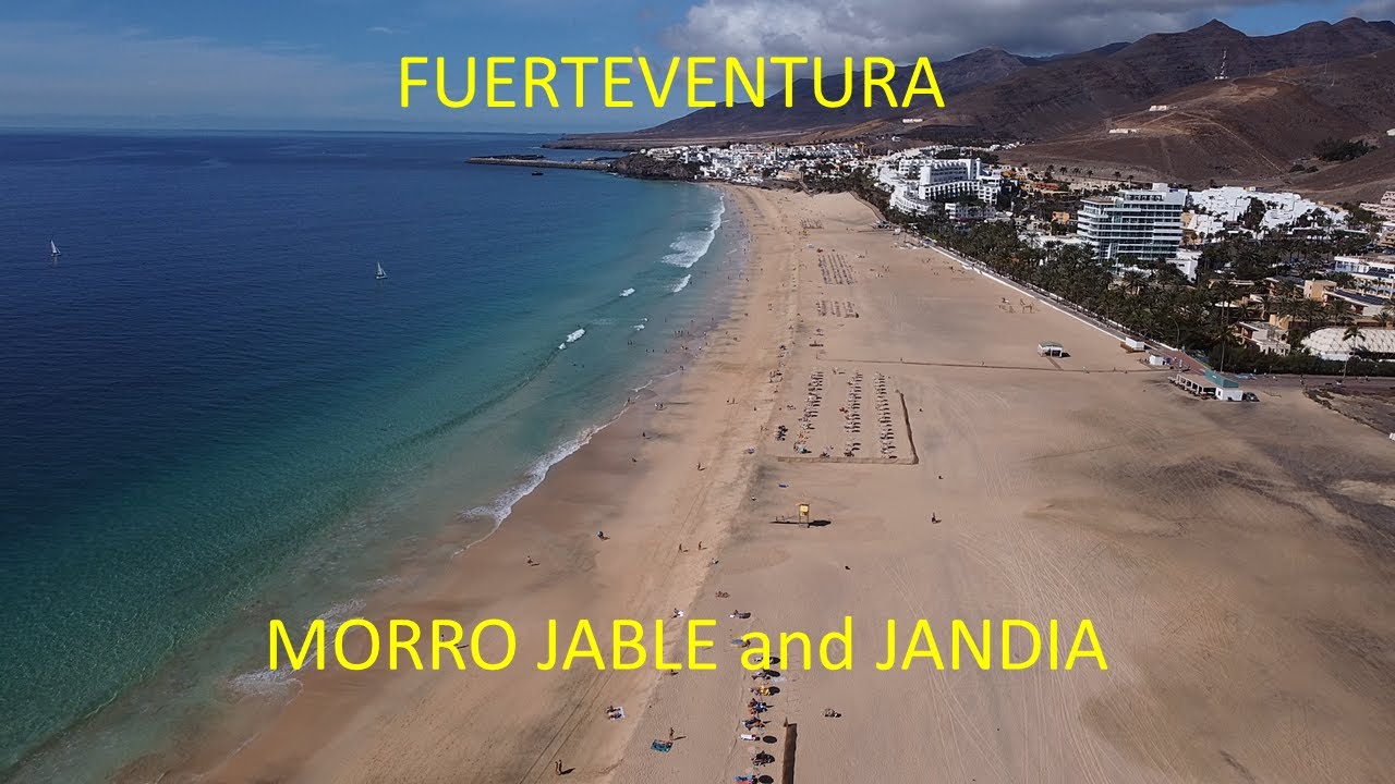 FUERTEVENTURA (Jan 2022) - MORRO JABLE and JANDIA (Drone + GoPro Hero 10) 4k