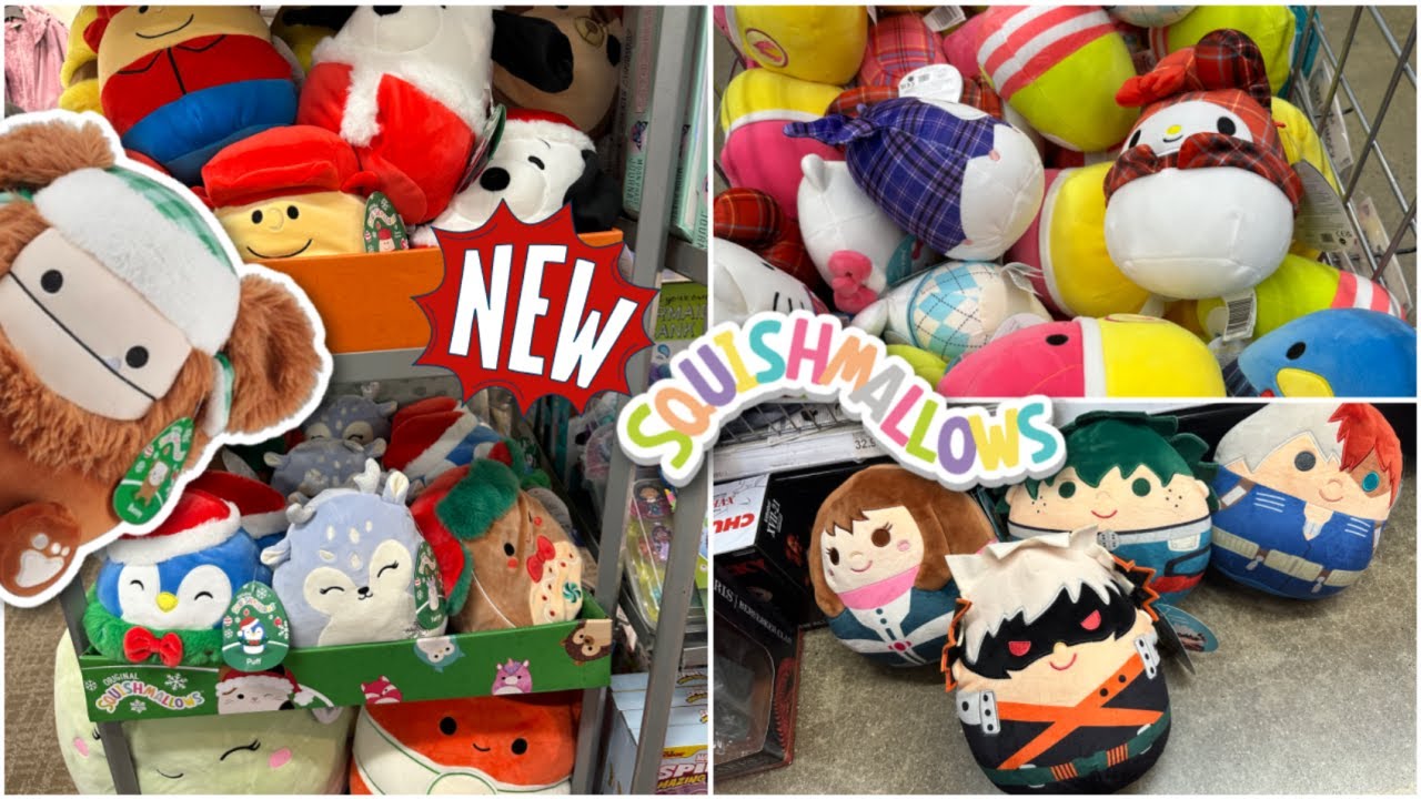 Squishmallow Hunting *FIRST* Christmas Squish of The Year!!