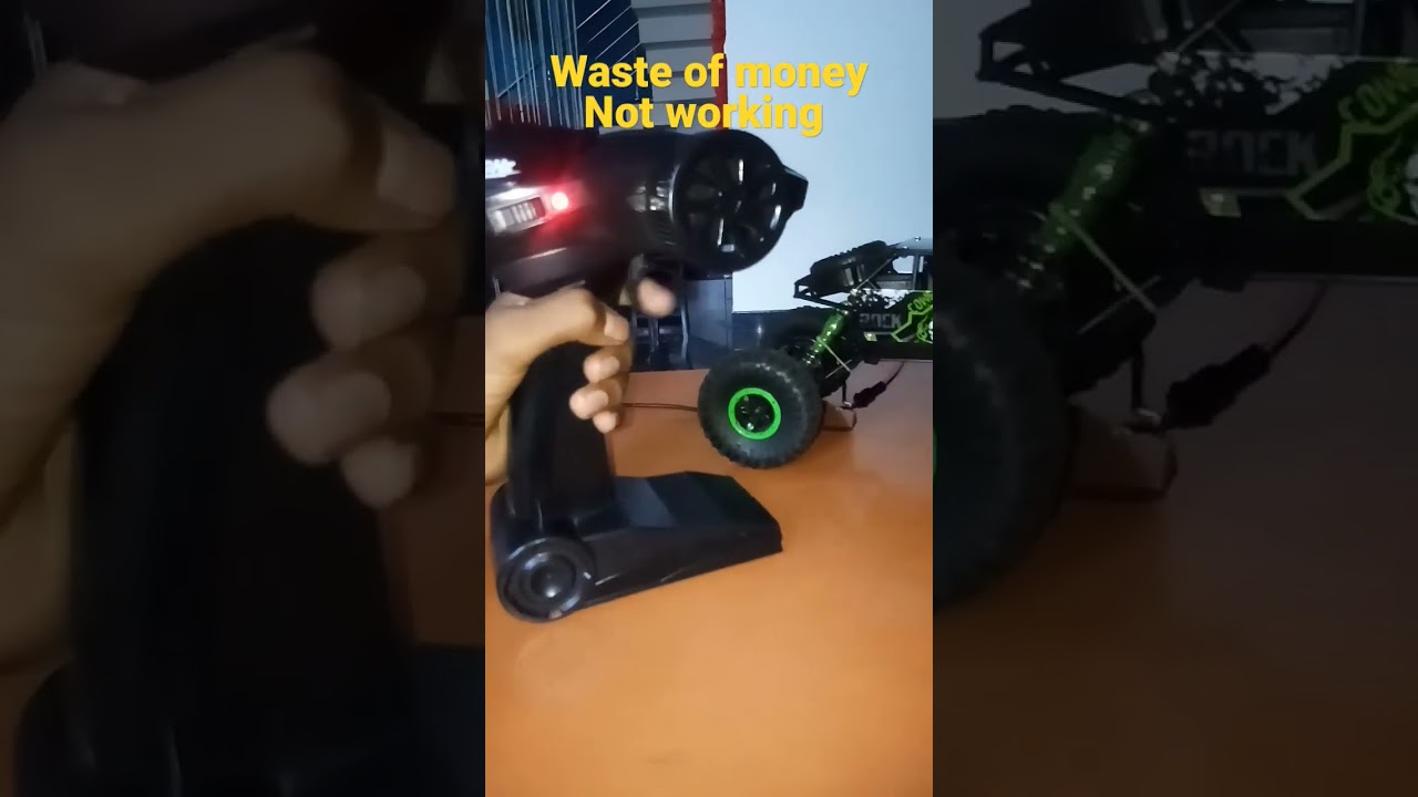 RC Rock crawler  not working waste of money#shortvideo
