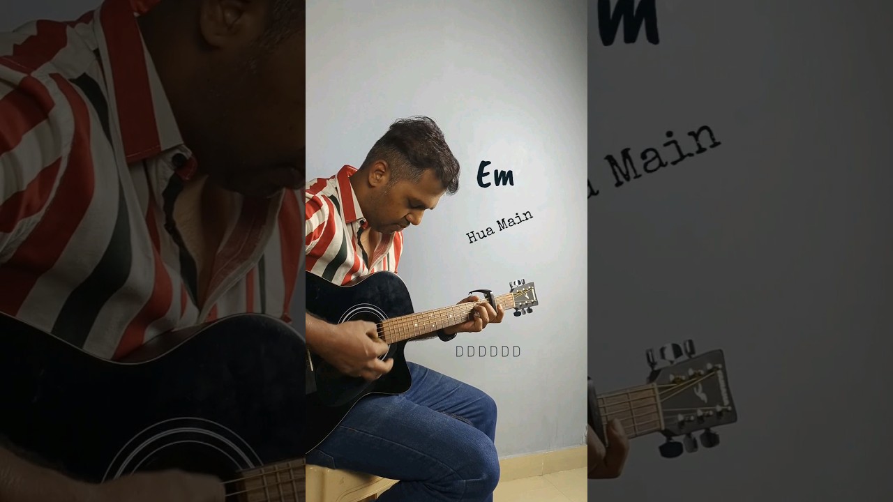 Hua Main Guitar Lesson | Animal | Easy Guitar Chords | (Raghav Chaitanya)