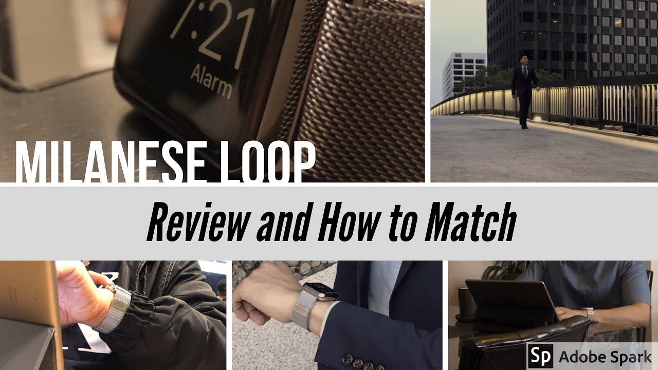 Apple Watch Stainless Steel Milanese loop Review and How to Match