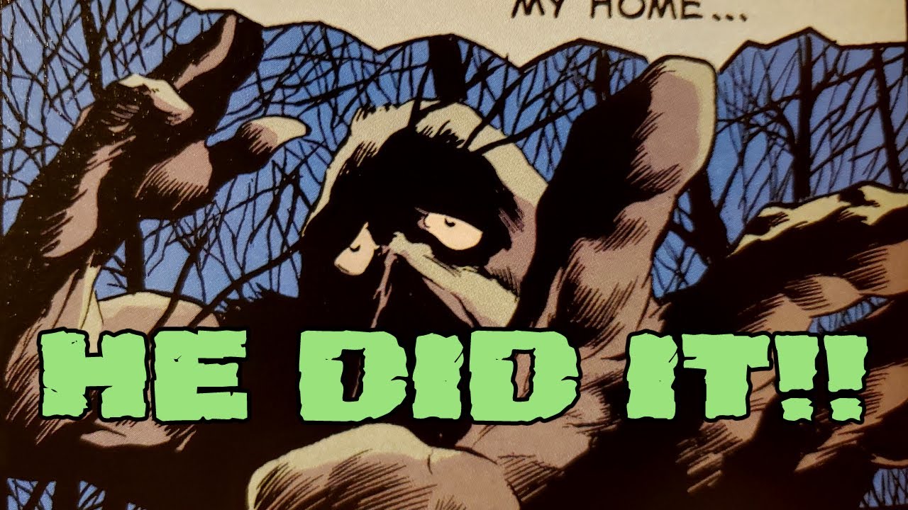 Shout-out to Jose Villarrubia! (A Look at Absolute Swamp Thing)