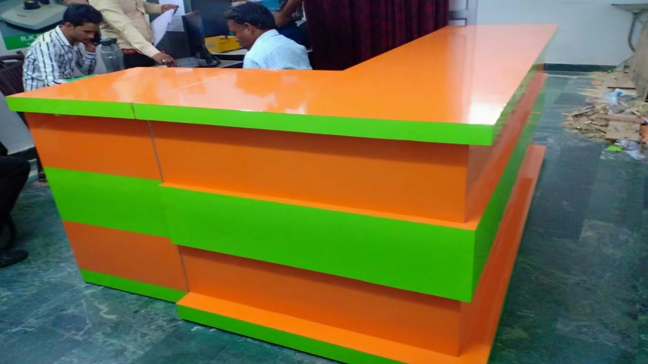 Office counter design | corner counewr design | shop counter