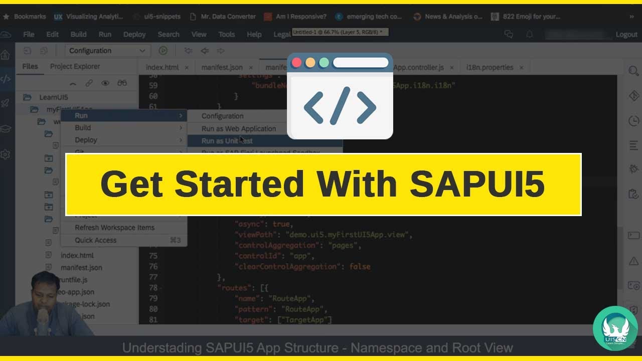 SAPUI5 Getting Started | SAPUI5 Application Beginner | SAPUI5 App Component | SAPUI5 Tutorial
