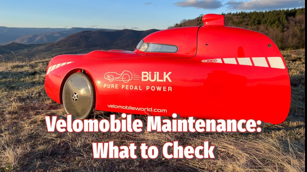 Tech Talk Ep. 12: What things should you check regularly on your velomobile?