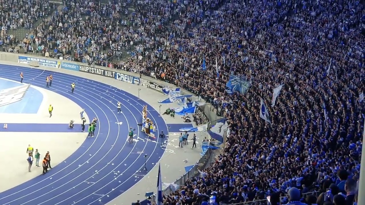 Hertha BSC vs. Schalke 04 Stimmung nach 1. Heimsieg 2:1 #hahohe #bscs04