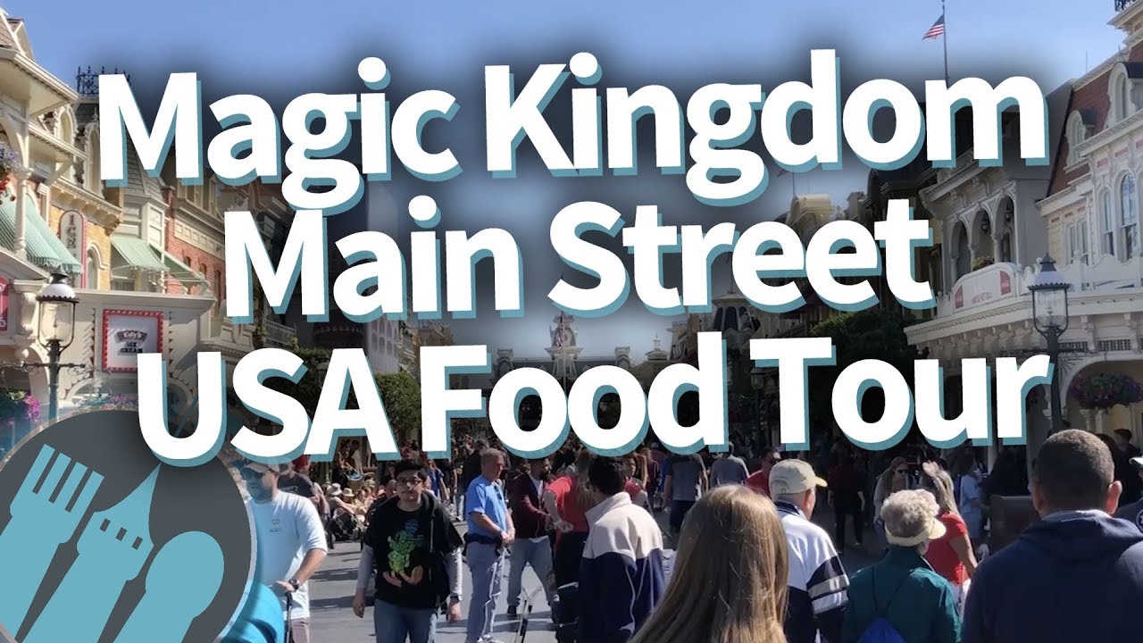 Disney World Food Tour: EVERY Food Spot on Magic Kingdom's Main Street USA!