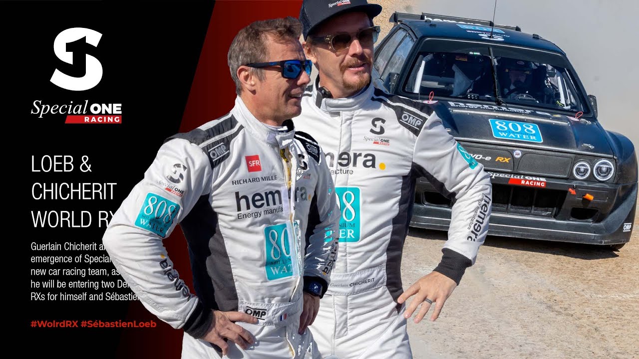 S&eacute;bastien Loeb & Guerlain Chicherit en World RX 2023