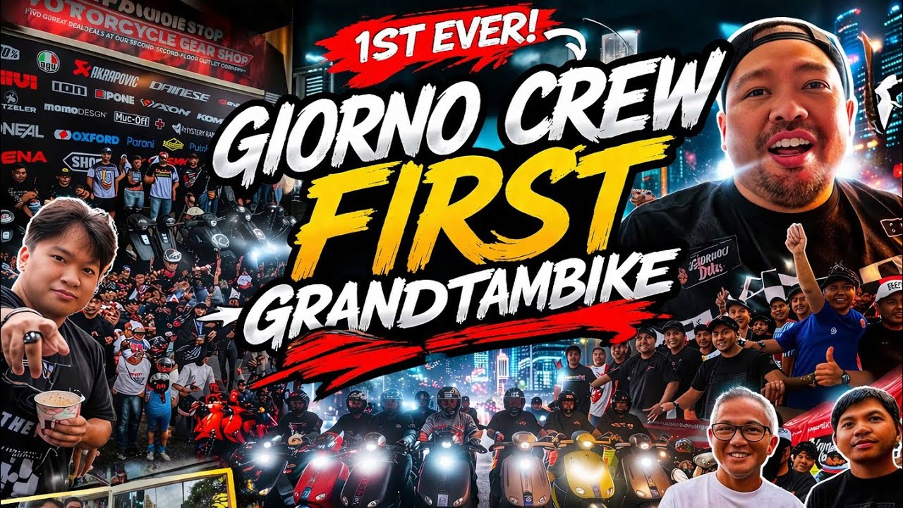 GIORNO CREW | FIRST GRANDTAMBIKE!