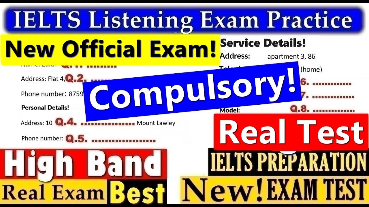 IELTS LISTENING PRACTICE TEST 2026 WITH ANSWERS | 15.01.2026