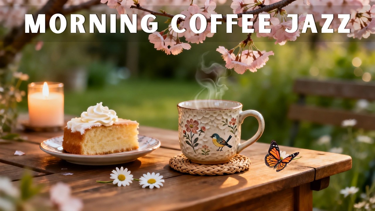 Serene Spring Bossa Nova | Positive February Jazz & Inspiring Morning Cafe Mood