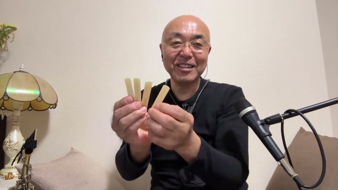 リードの選定ってどうやるの〜🤔🎶　ソプラノSAXのリード　RICO グランドコンサートセレクト3.5を選定します〜🤩  美波駒を がライブ配信中！