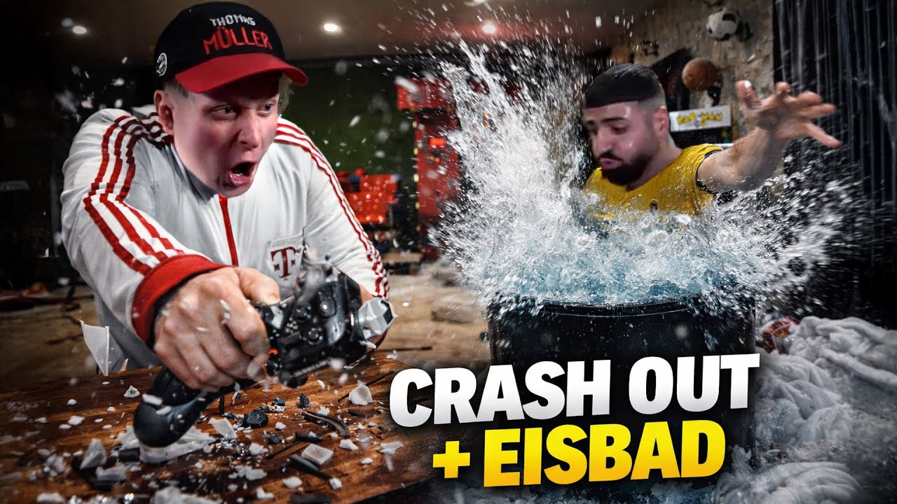 Jordan GEHT CRASH OUT wegen ZUSCHAUER + EISBAD 