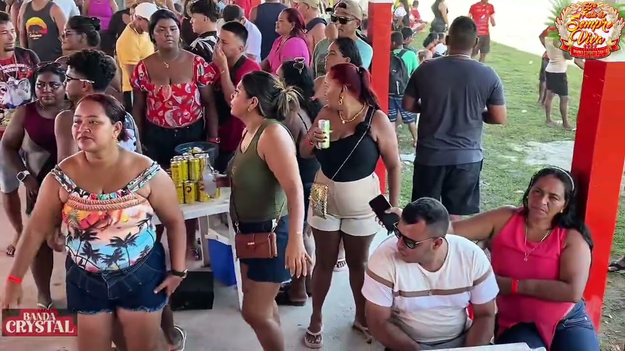 Festa do sempre viva 2025 Panará do Paratari ll Manacapuru Tarde Dançante  Banda Cristal ao vivo