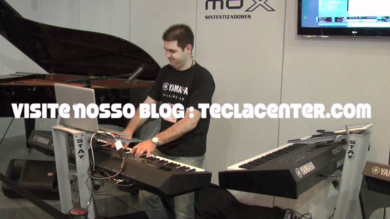 YAMAHA MOX-8 HD 1080p DEMO EXPOMUSIC 2011 TECLACENTER