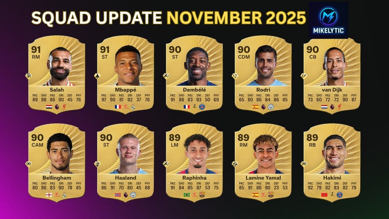 FIFA 23 Squad Update &mdash; NOV 2025 Transfers (All the Big Signings + Instant Download Squad File)