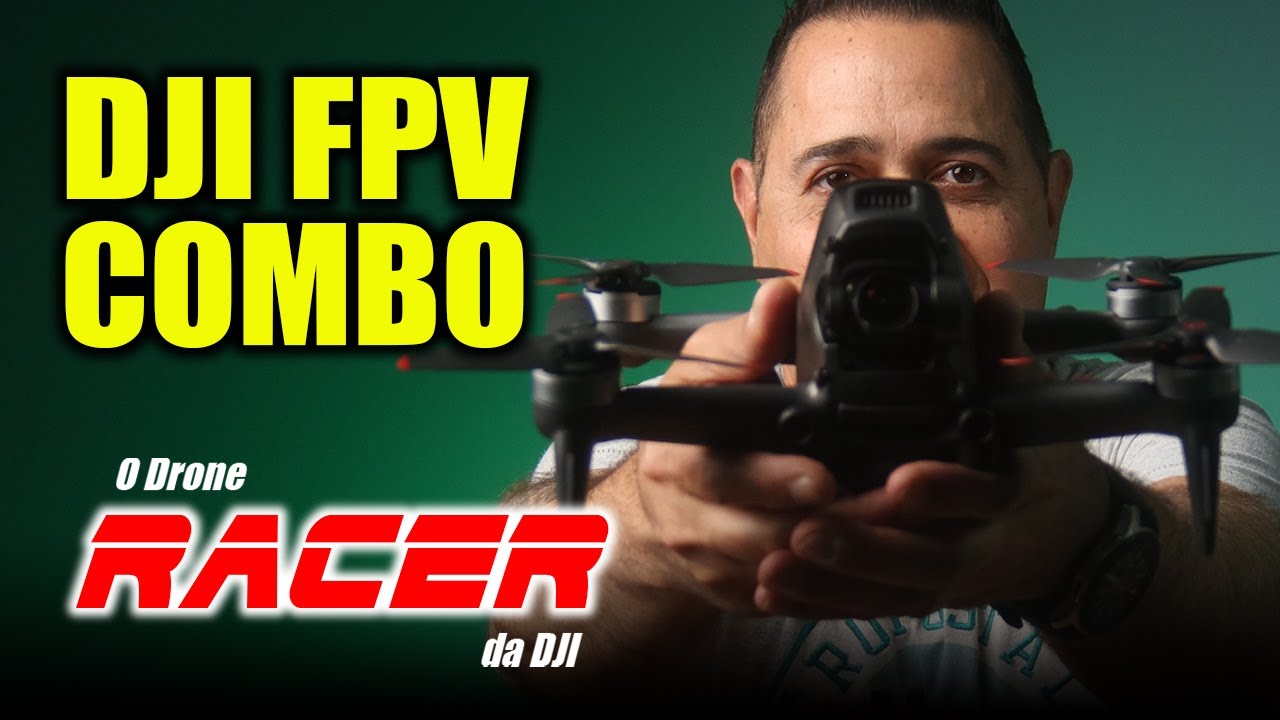 DJI FPV COMBO: o DRONE RACER da DJI tá na mão!!!! | LANÇAMENTO OFICIAL